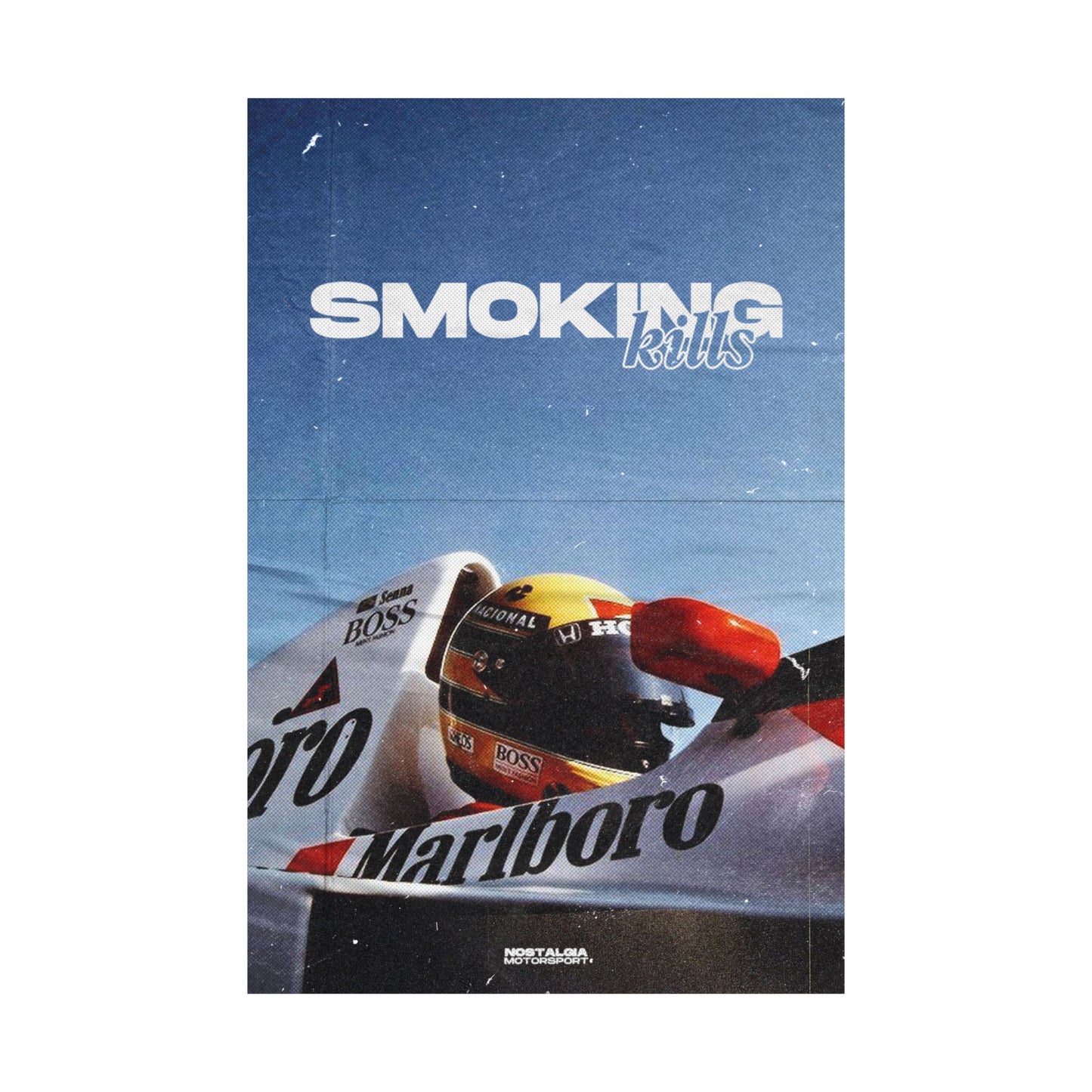 Senna Smoking Kills Poster