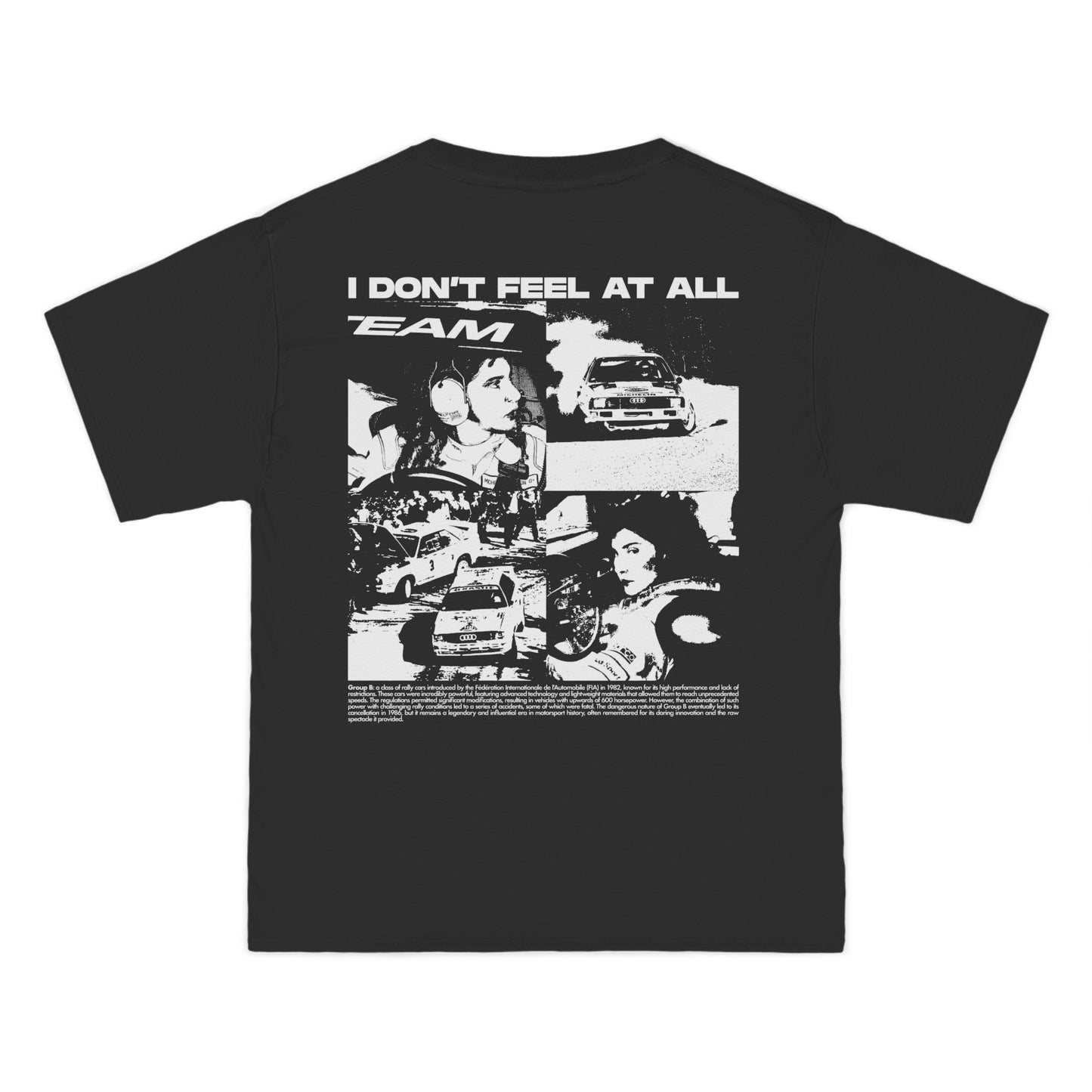 IDONTFEEL TEE (BLK)