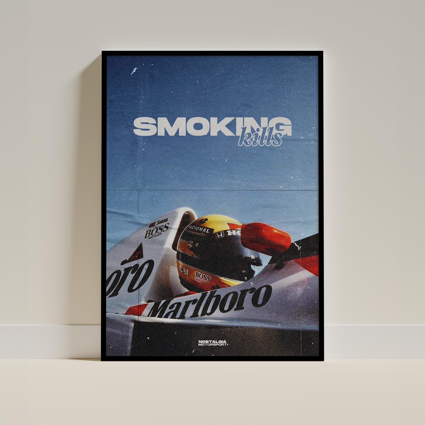 Senna Smoking Kills Poster