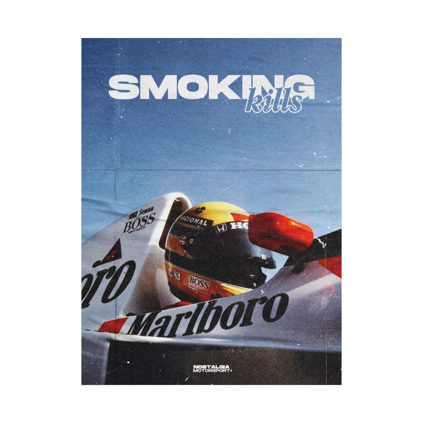 Senna Smoking Kills Poster