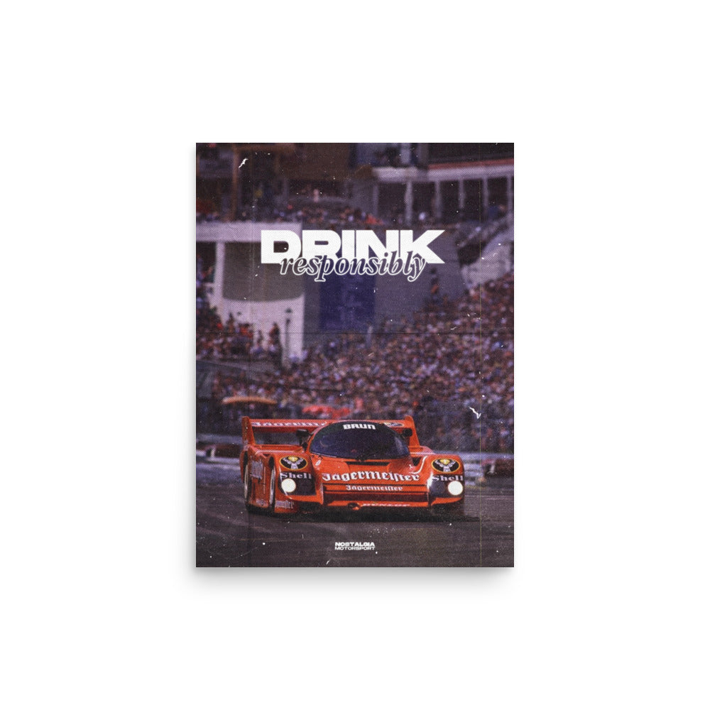 Drink Responsibly Le Mans